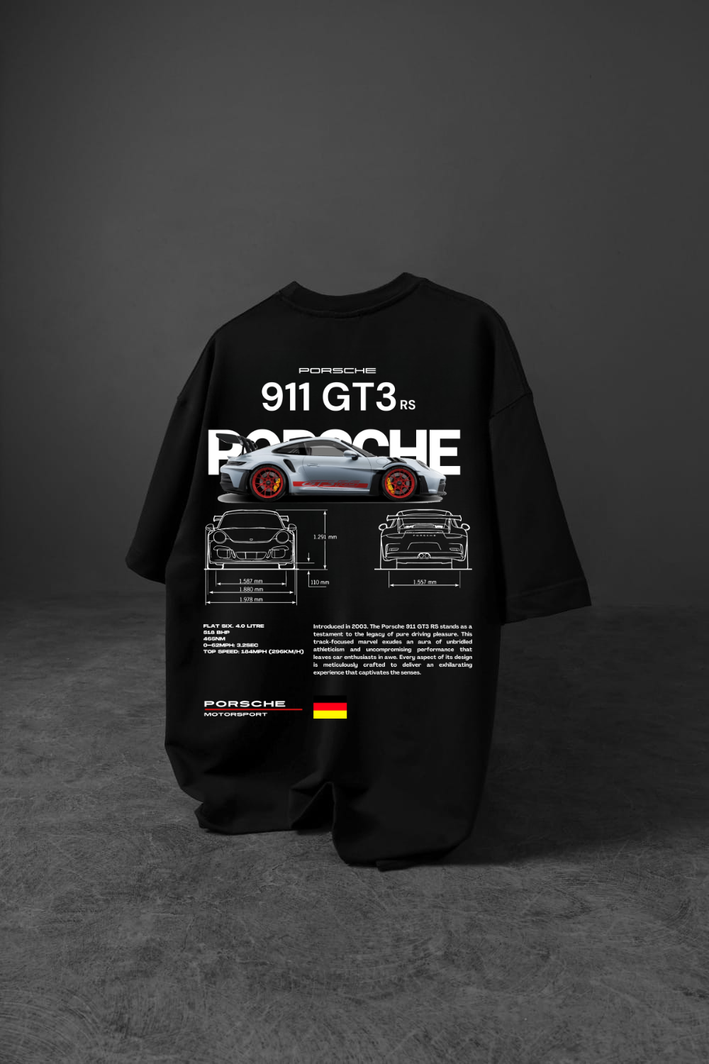 GT3 RS Legacy Oversized T-shirt