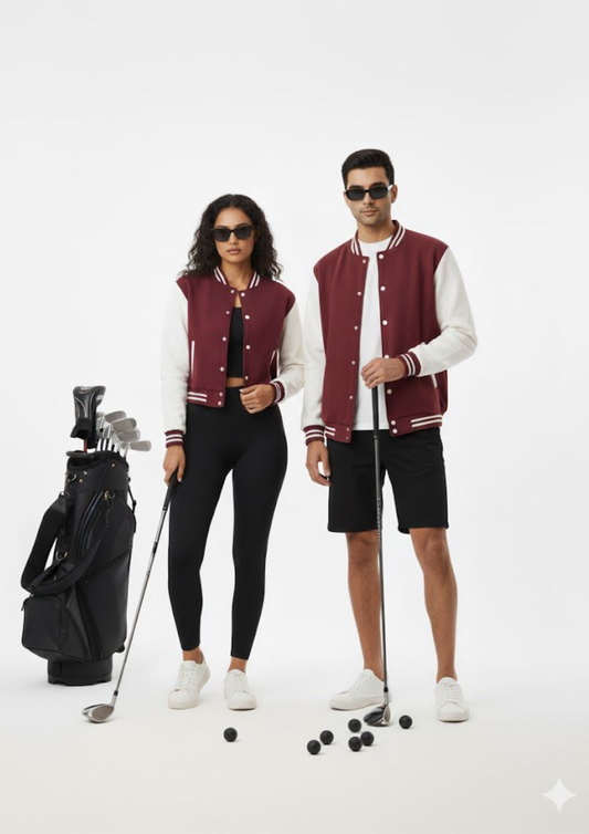 Signature Maroon Varsity Jacket