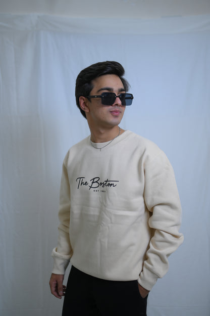 Boston Oversized Sweatshirt