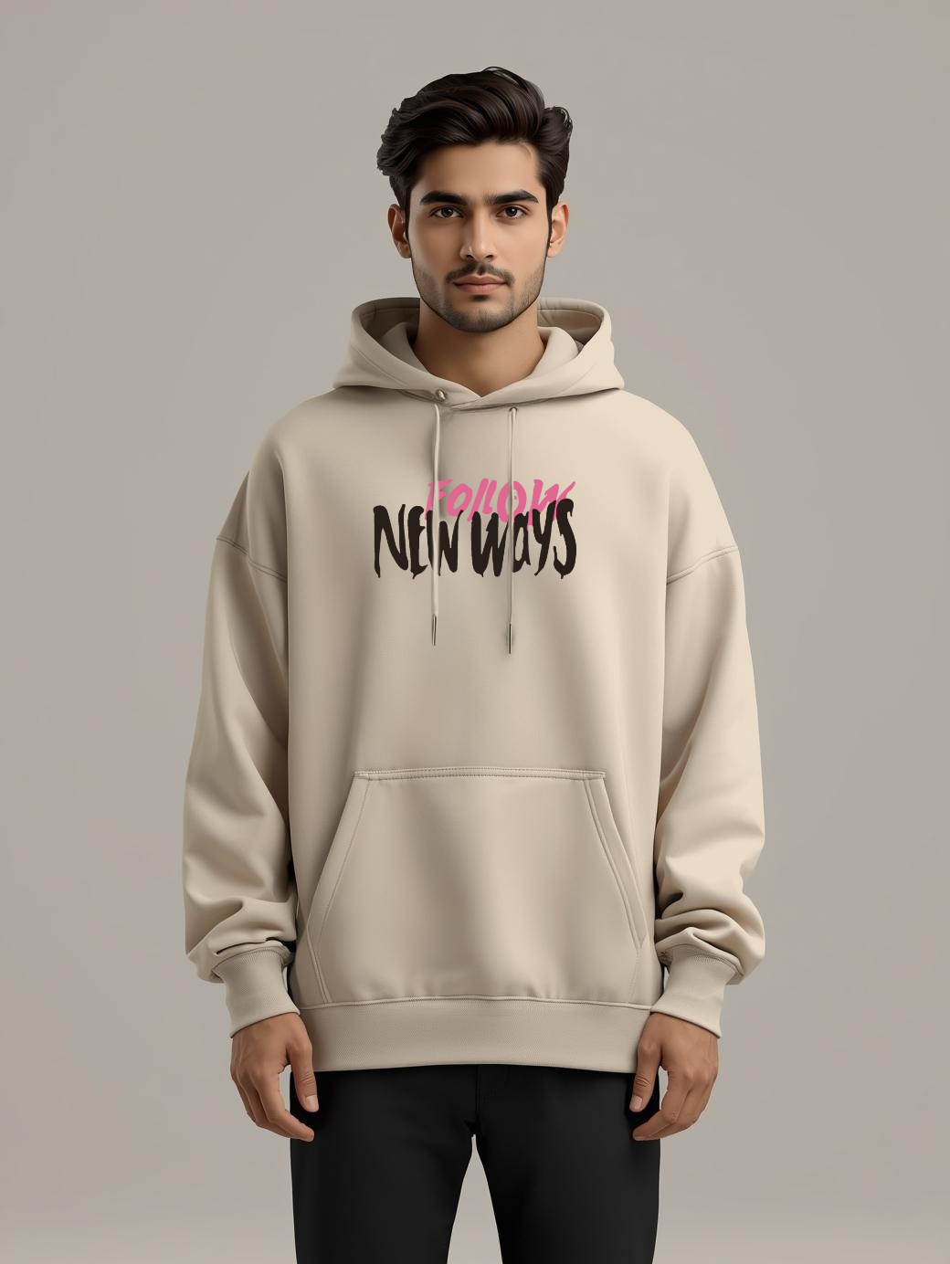 Follow new ways Oversized Hoodie
