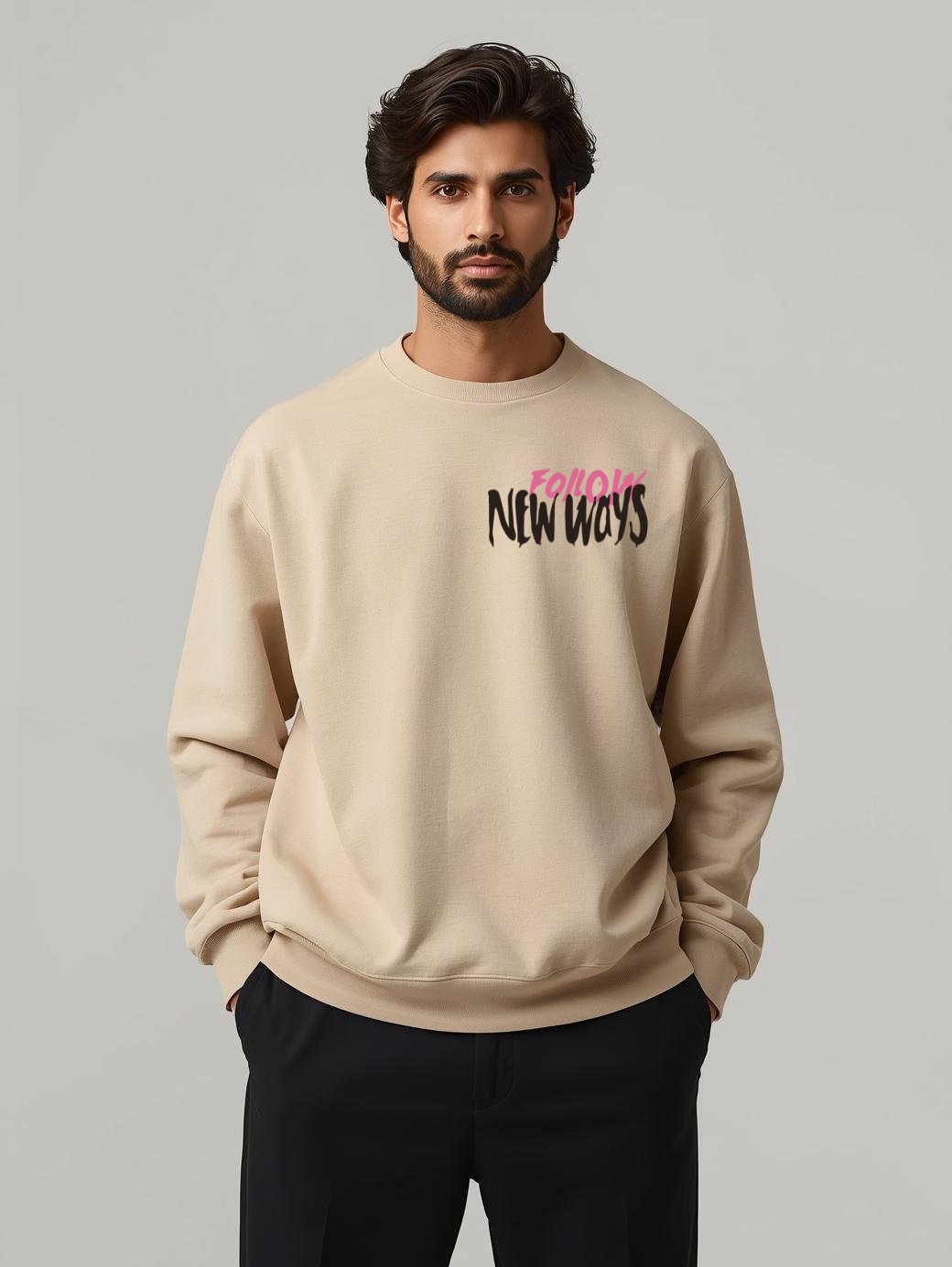 Future Is Coming Oversized Sweatshirt