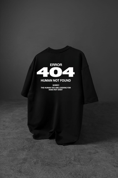 Emotion Not Found Oversized T-shirt