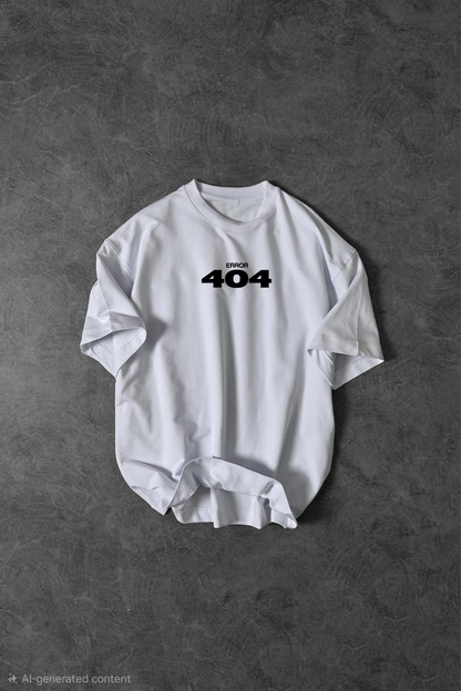 Emotion Not Found Oversized T-shirt
