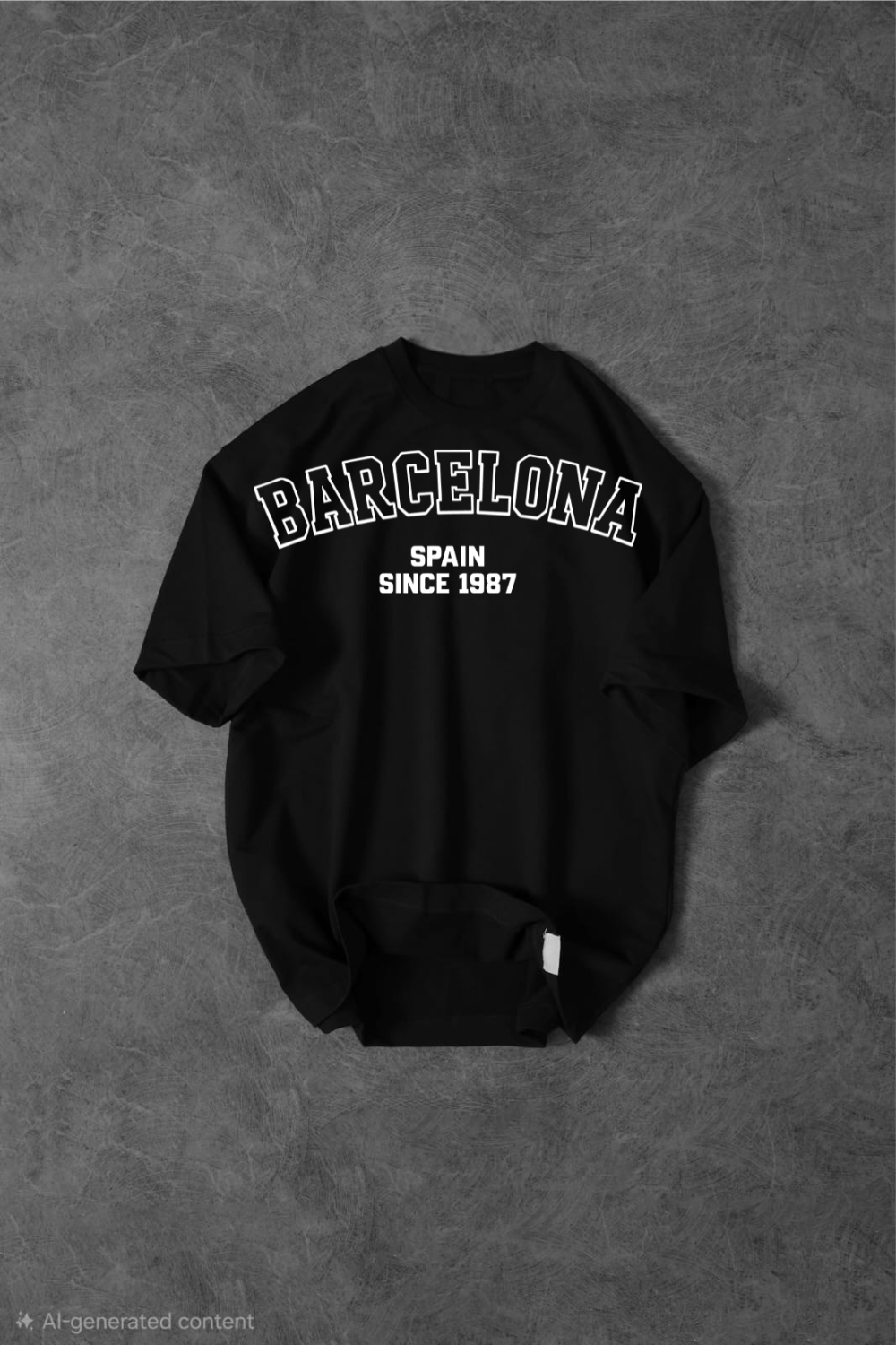 "Barcelona" Oversized T-Shirt
