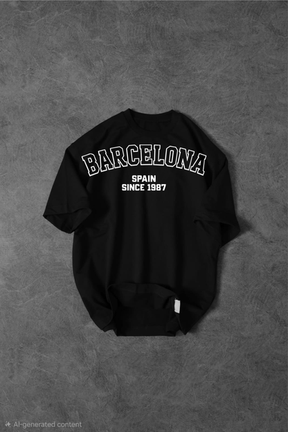 "Barcelona" Oversized T-Shirt