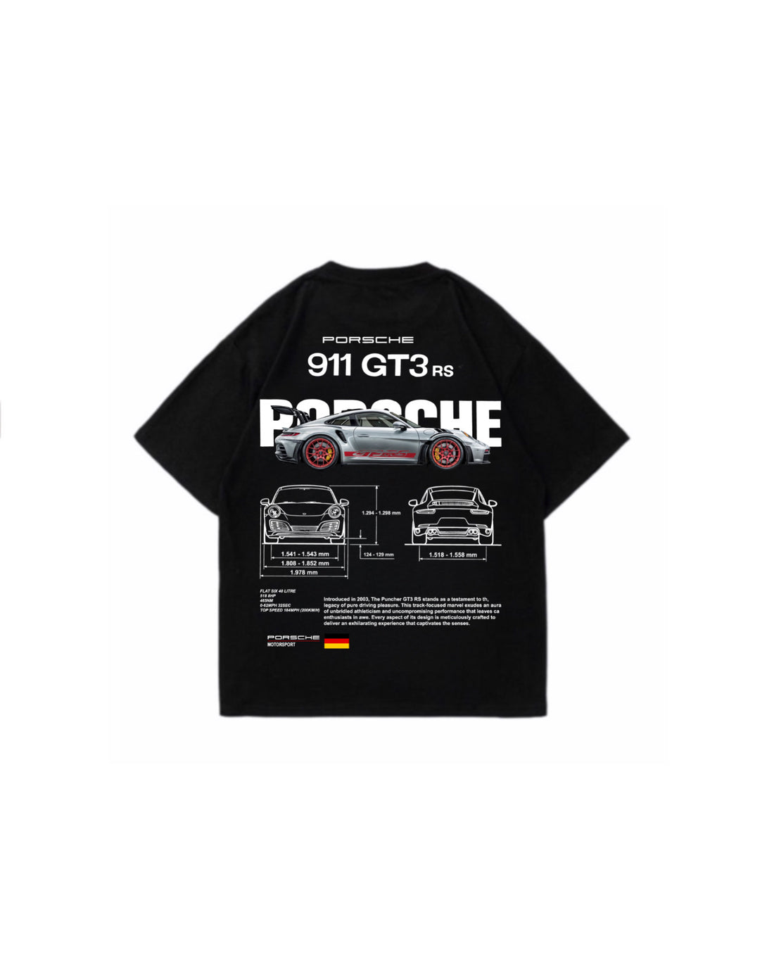 GT3 RS Legacy Oversized T-shirt