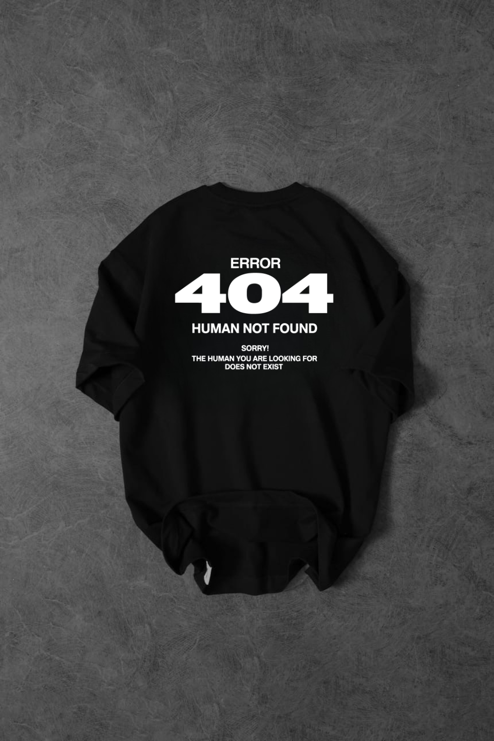 Emotion Not Found Oversized T-shirt