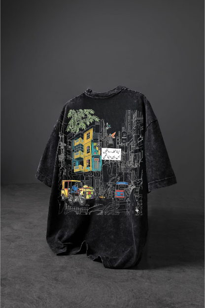 The "Apna Mohalla" Washed T-shirt