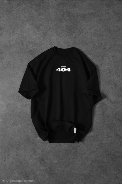 Emotion Not Found Oversized T-shirt
