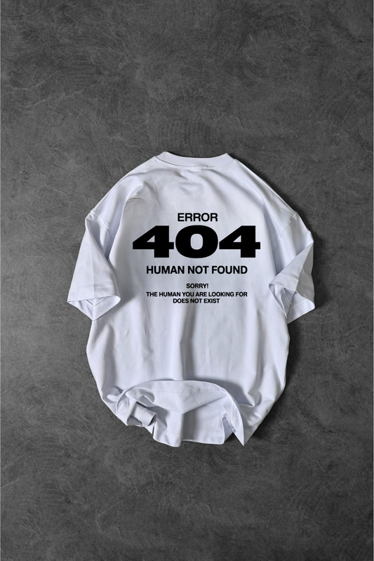 Emotion Not Found Oversized T-shirt