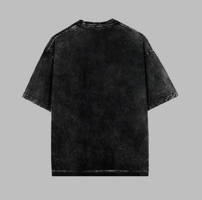 Black Washed Oversized T-shirt