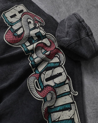 Serpent Breakout Washed Hoodie
