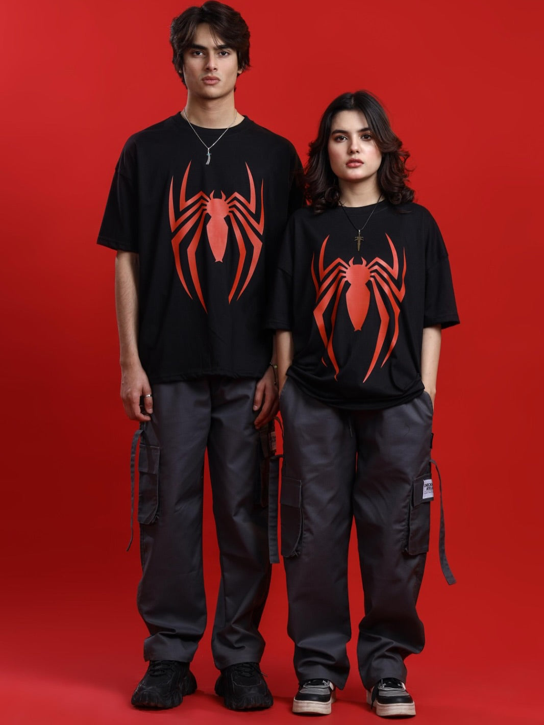 Blood Web Oversized Tshirt