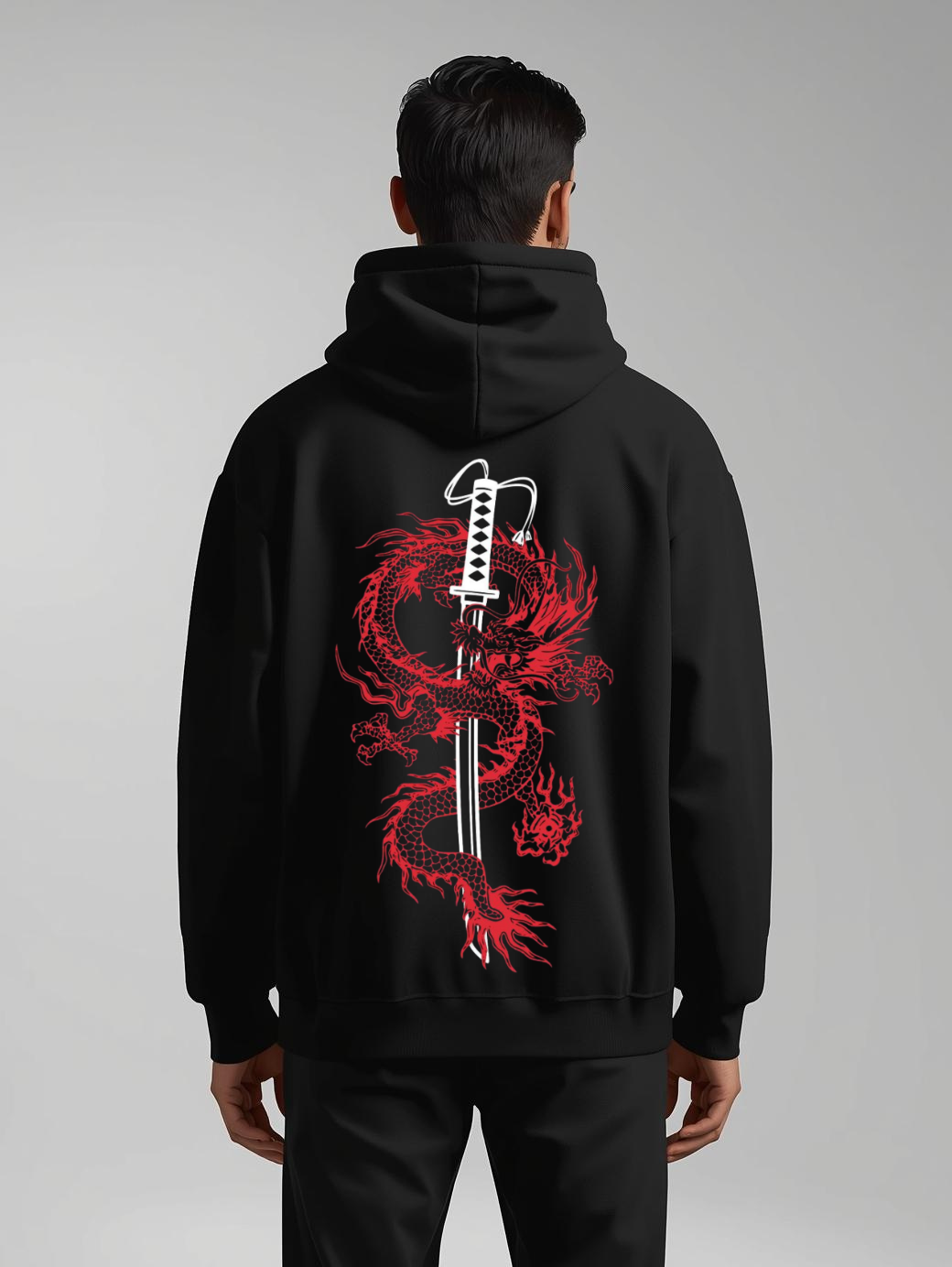 Dragon Oversized Hoodie
